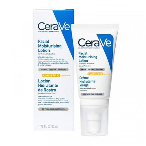 Cerave Locion Hidratante De Rostro FPS30 Piel Seca